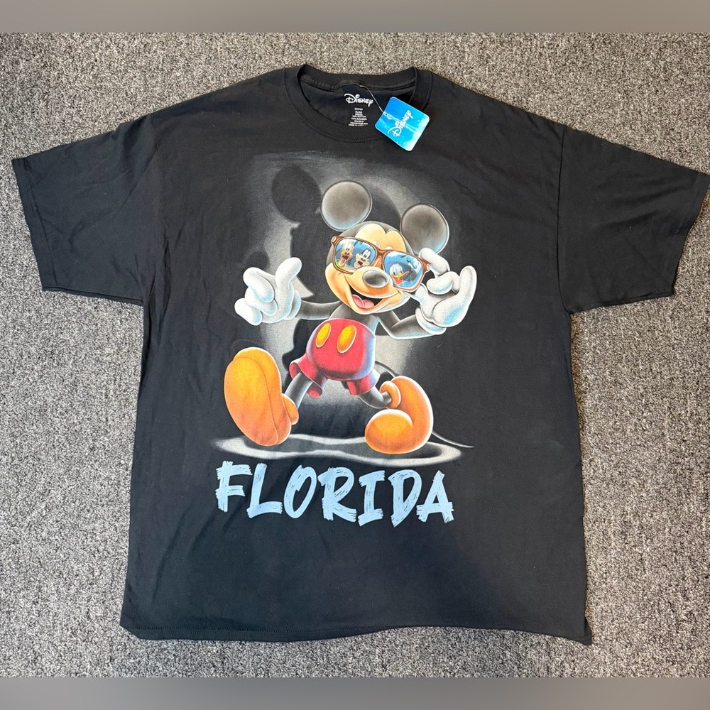 MICKEY MOUSE XL TEE SHIRT - FLORIDA DISNEY - NEW